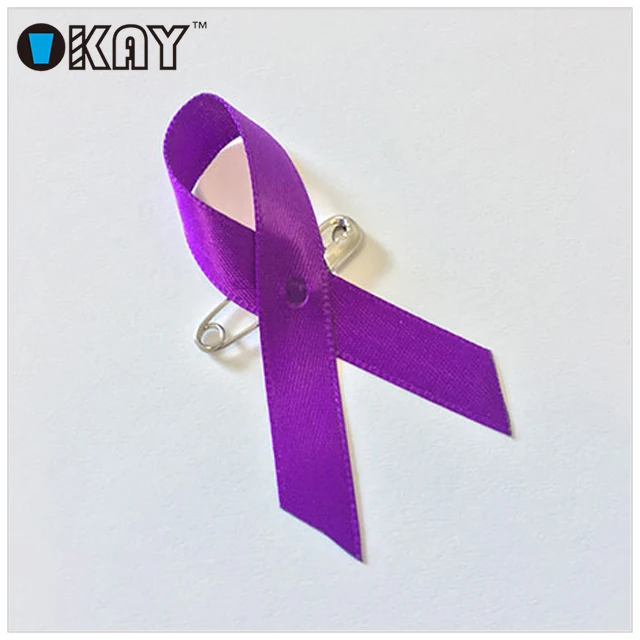 Custom Printed Personalized Funeral Ribbon with Pin