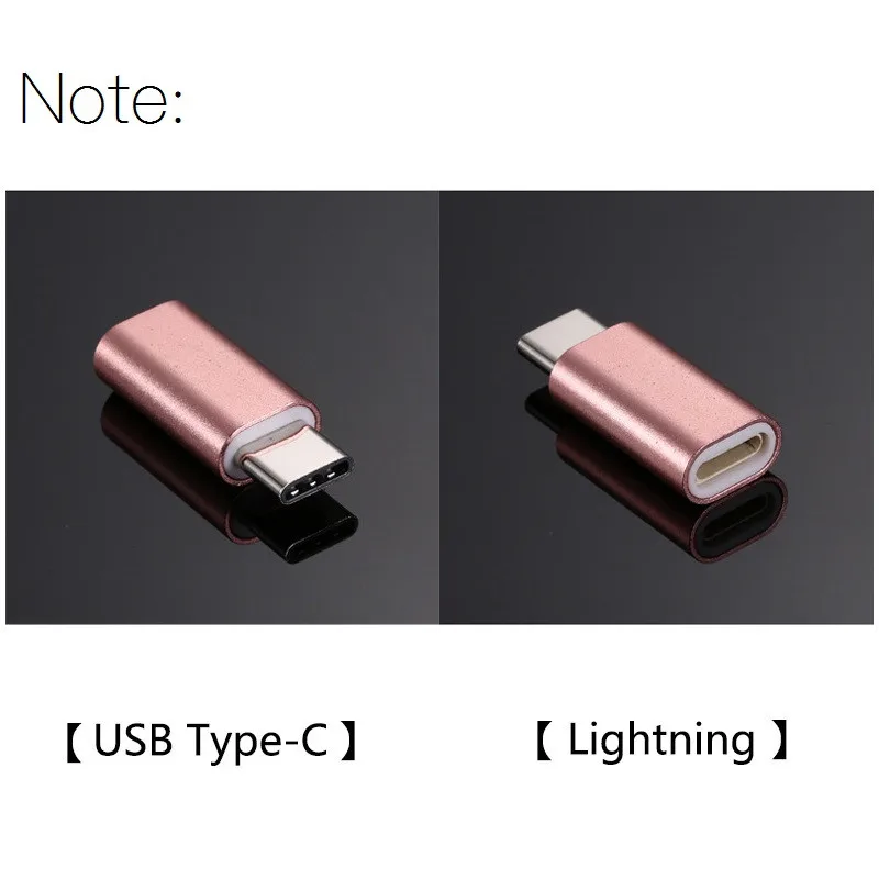 
Aluminum alloy Type-C 5Pin Converter Cahrging Data OTG USB-C Gender Micro USB to Type C Adapter 