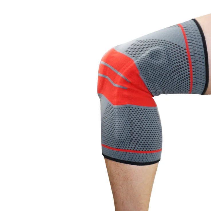 
factory direct sale air permeability sports protective knitted elastic knee support 