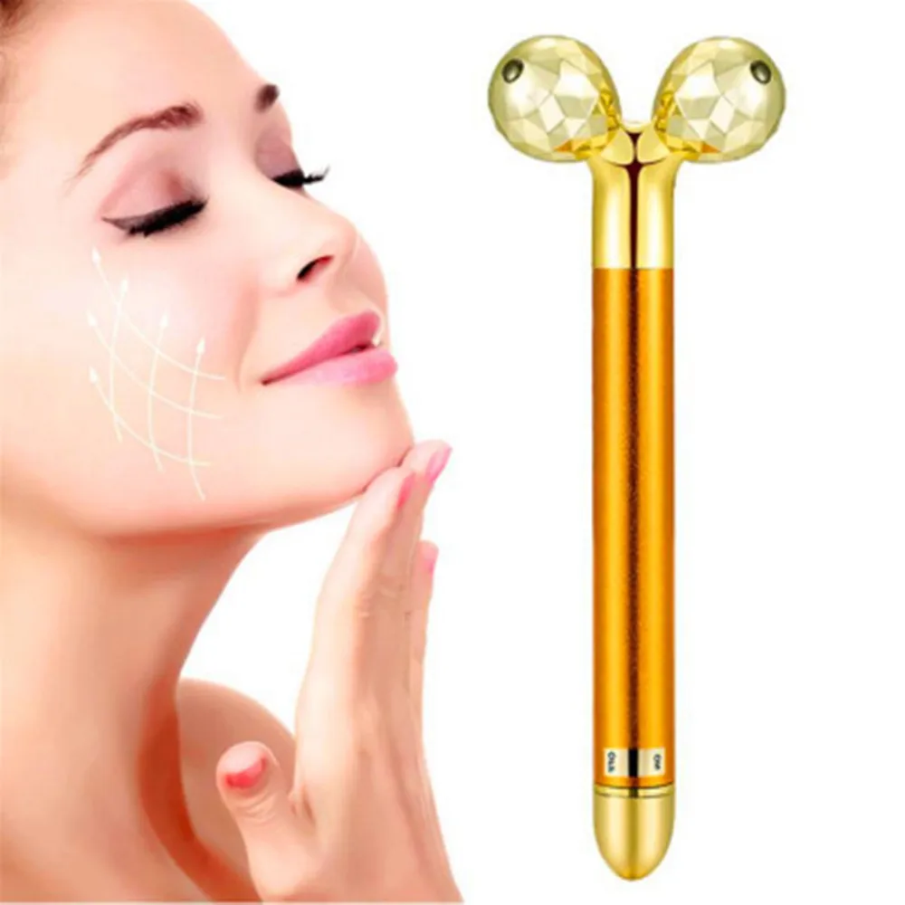 Wholesale Electric Anti-wrinkles beauty vibration Roller Face Massager