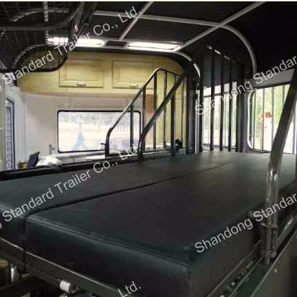 2 horse angle load trailer with kitchenette bunk beds inside