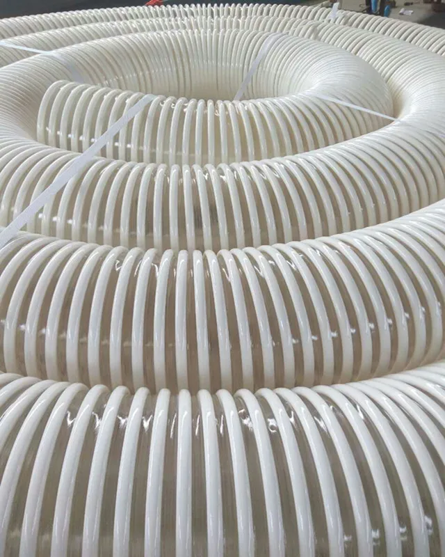 Pu Smooth Wall Spiral Suction Hose Steel Wire Polyurethane hose