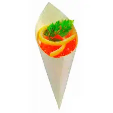 China Marketplace Wholesale Farmhouse Decor Wooden Food Mini Cones