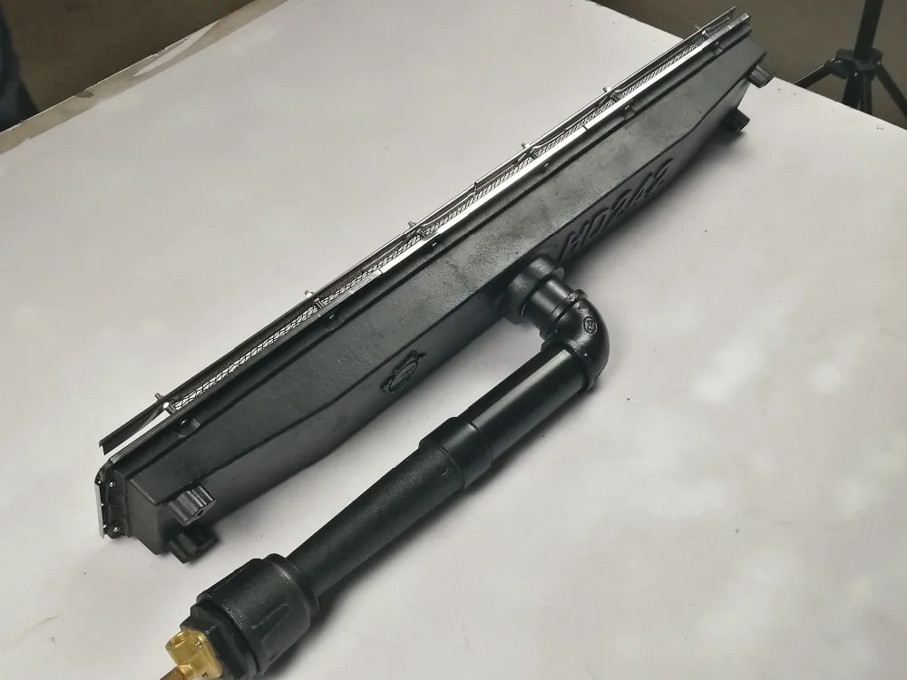 Flameless smokeless  catalytic infrared ray gas burner