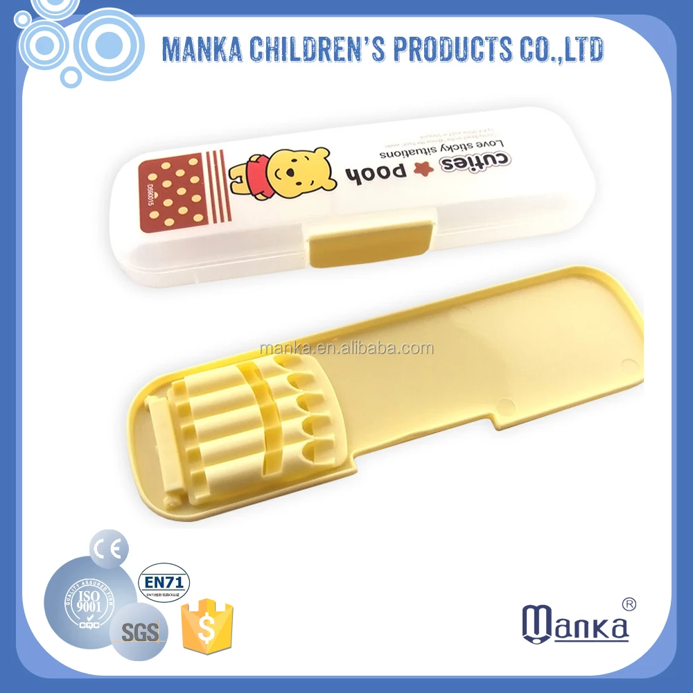 PP transparent simple pencil case for promotion & student item