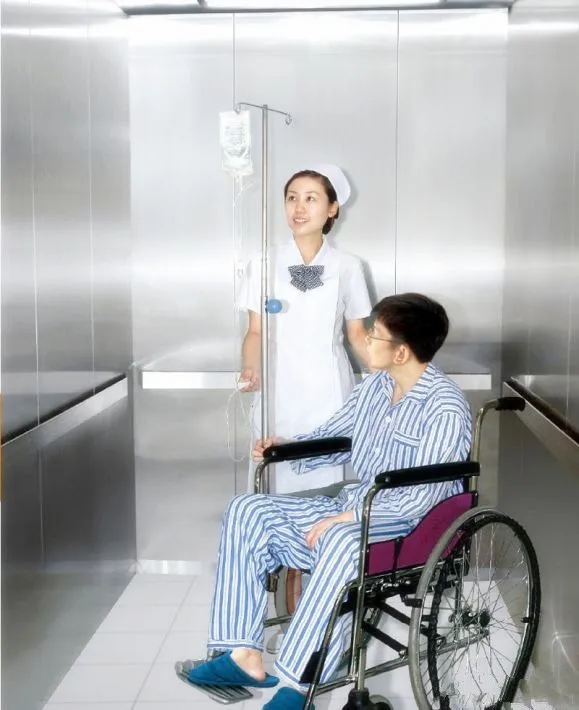 ORIA Modern Design Hydraulic Passenger Elevator High Quality AC/DC Drive Comfortable and for Hospital Use