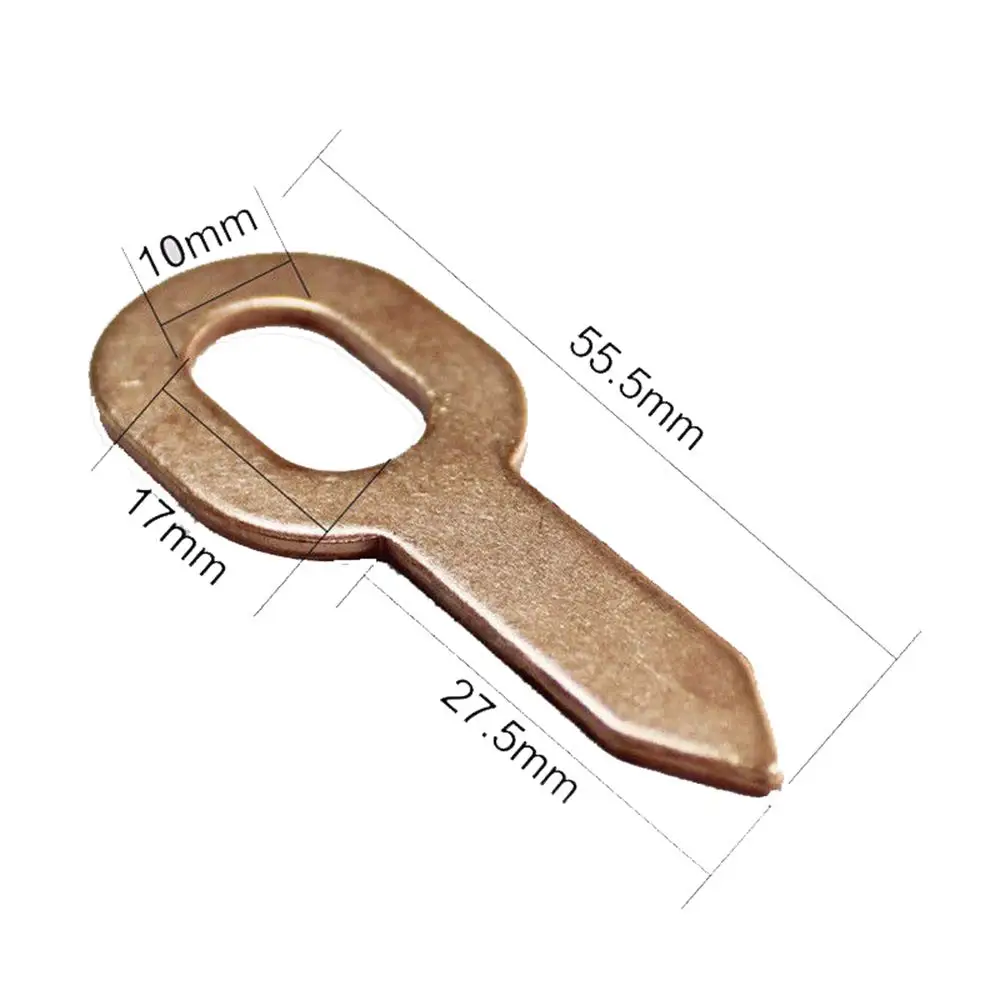 50 PCS/Set Copper coated Stainless steel Dent Pulling Ring Washer For Car Spot Welder Soldering Panel 55.5mm