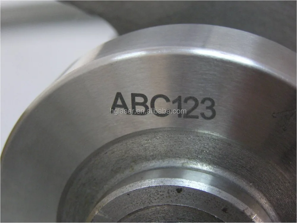 HGTECH Best price LSF20 portable metal nometal fiber laser marking engraving machine for automobile accessory