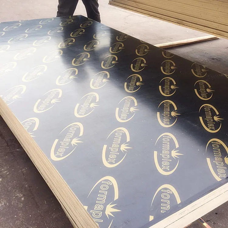 18mm Phenolic Board With Black Film WBP Glue For Construction Formwork