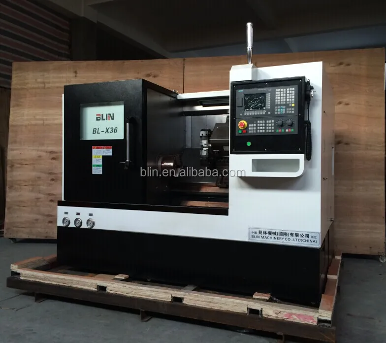 CE approved Taiwan high quality desktop CNC lathe with slant bed machine price (BL-X36/36D)