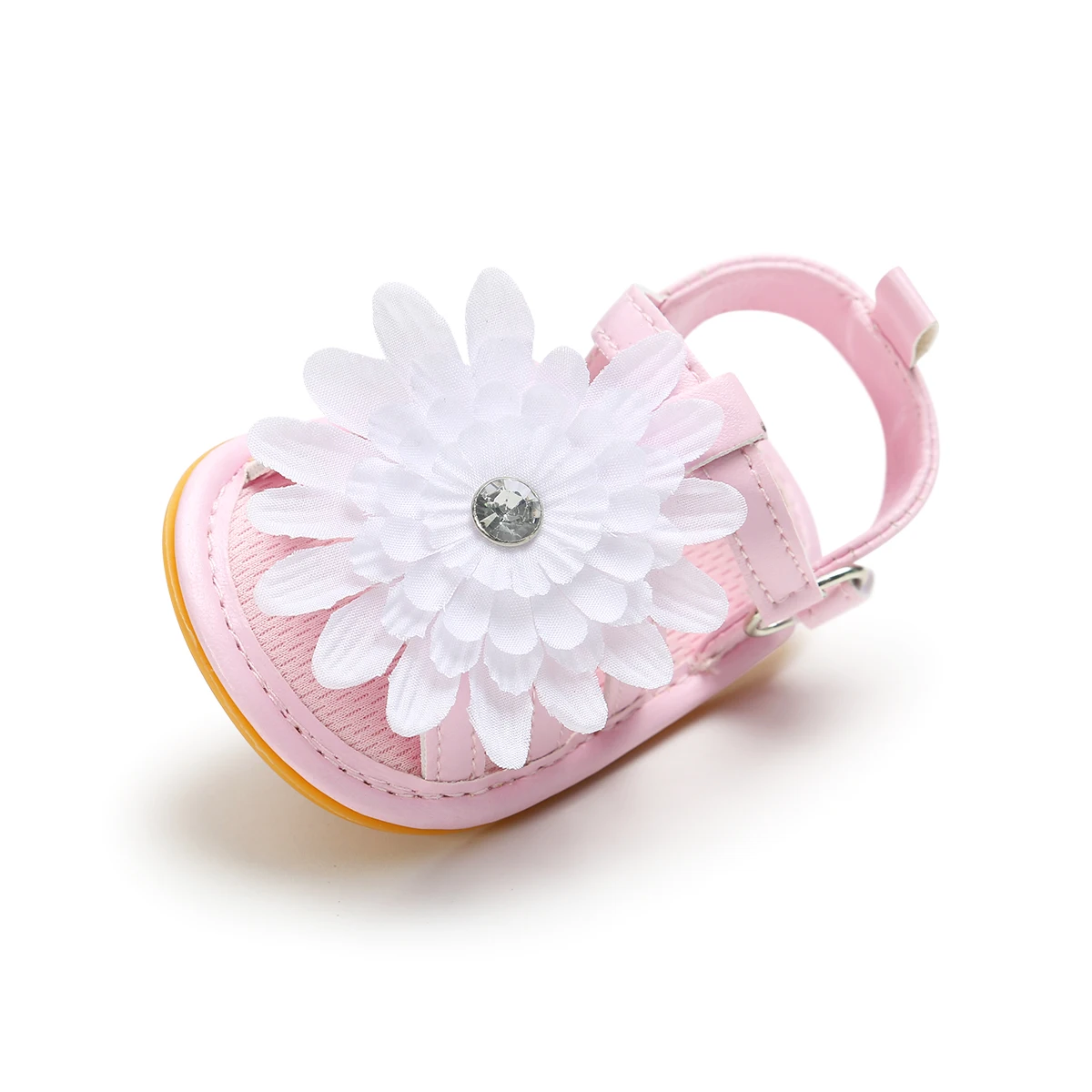 2020 Summer PU Leather Flower Newborn shoes girl toddler sandals