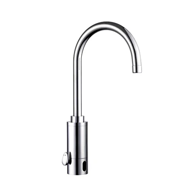 hot&cold water dual function temperature Control Brass Touch Sensor Kitchen water Faucet Automatic