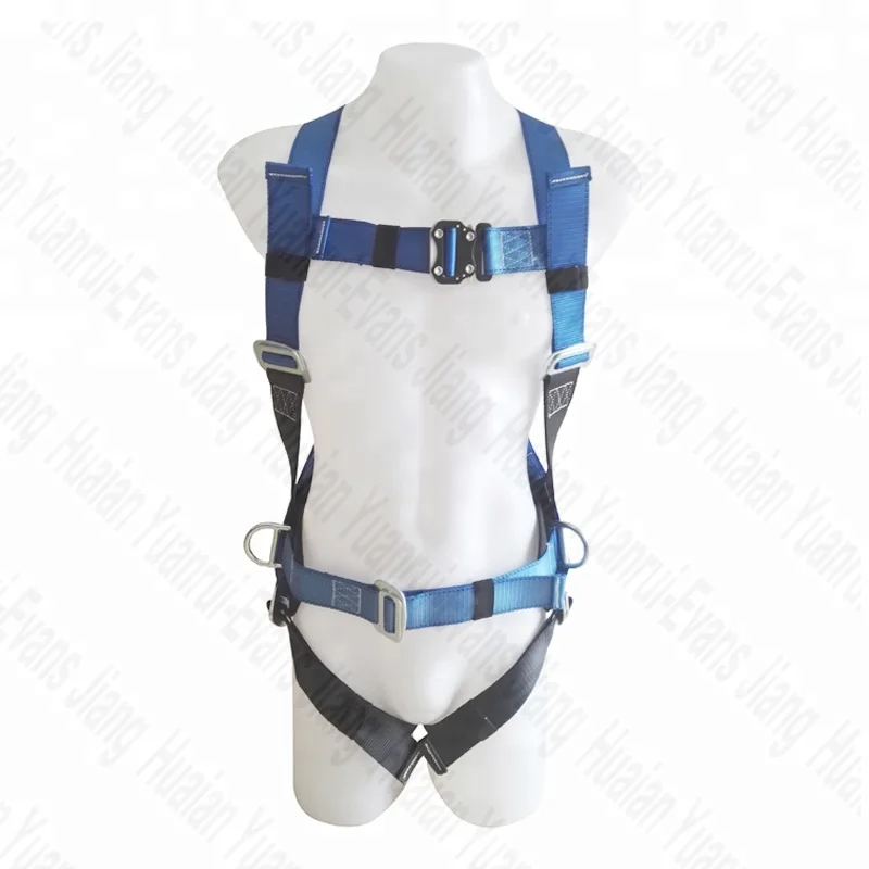 
full body harness with twin legged absorber lanyard EN 361 EN358 