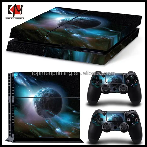 Economic hot sale for ps 4 vinyl sticker console skin for ps4