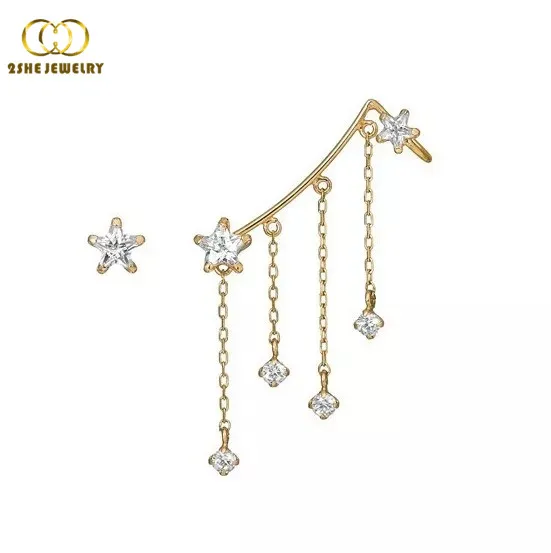 Gold Plate Trendy Earring Designs