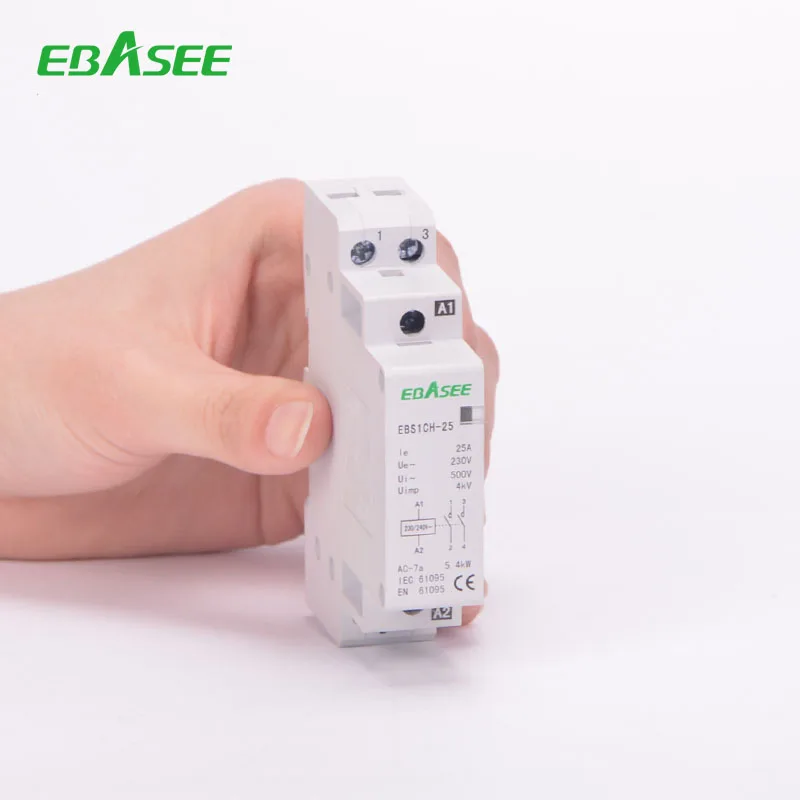 New Technology good price 50Hz 220/240V AC din rail contactors