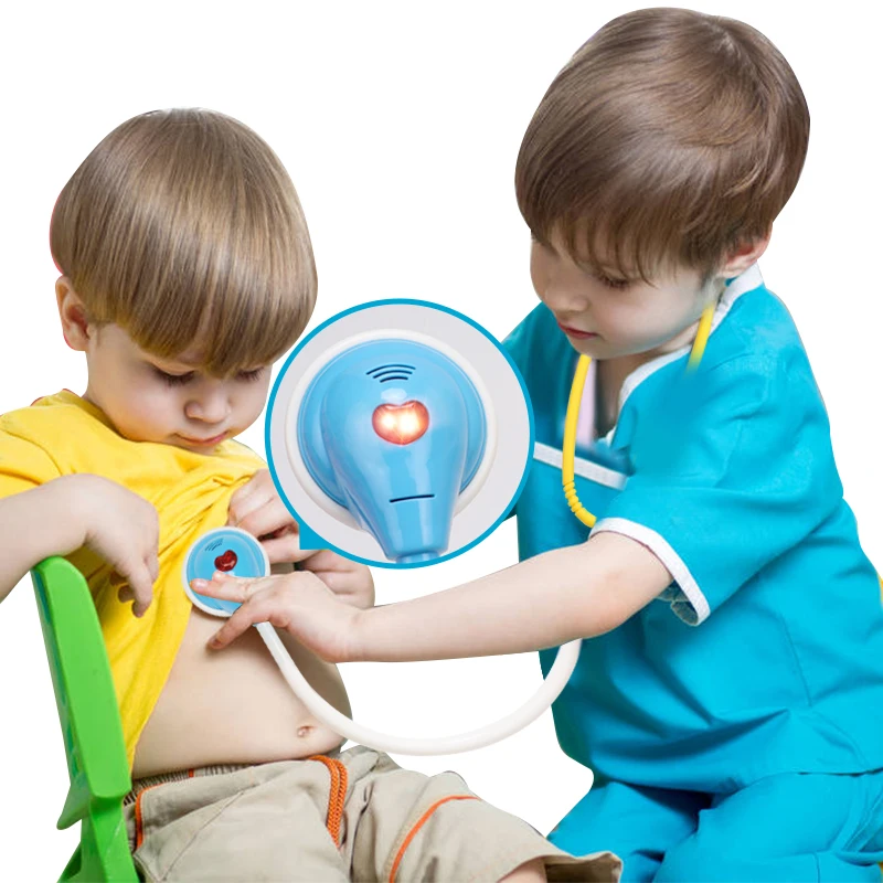 XST Kids Pretend Play Doctor Toy Kit Medical Display Trolley Case Doctor Set Toy