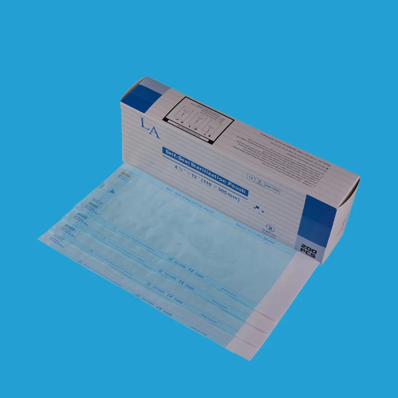 
Sterile Self Adhesive Bags for Surgical Glove And Scissors 