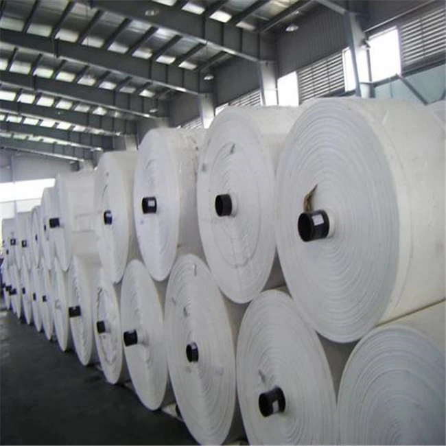 
China market hot sale plastic product pp woven fabric rolls for rice bag sugar bag flour bags 
