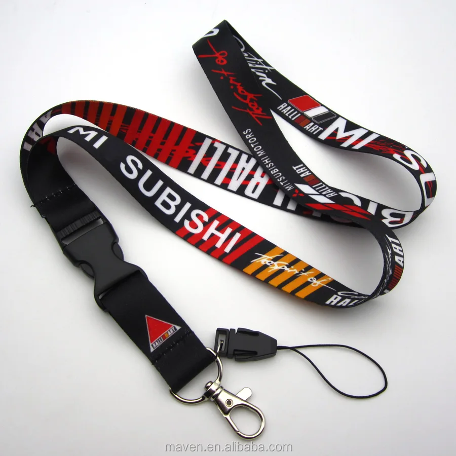 Car MR RALLY ART Lancer Evolution LanEVO lanyard neck strap MV34F021