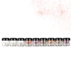 Cosmetics Eye Shadow Wholesale Private Label High Glitter Loose Eyeshadow in Jar