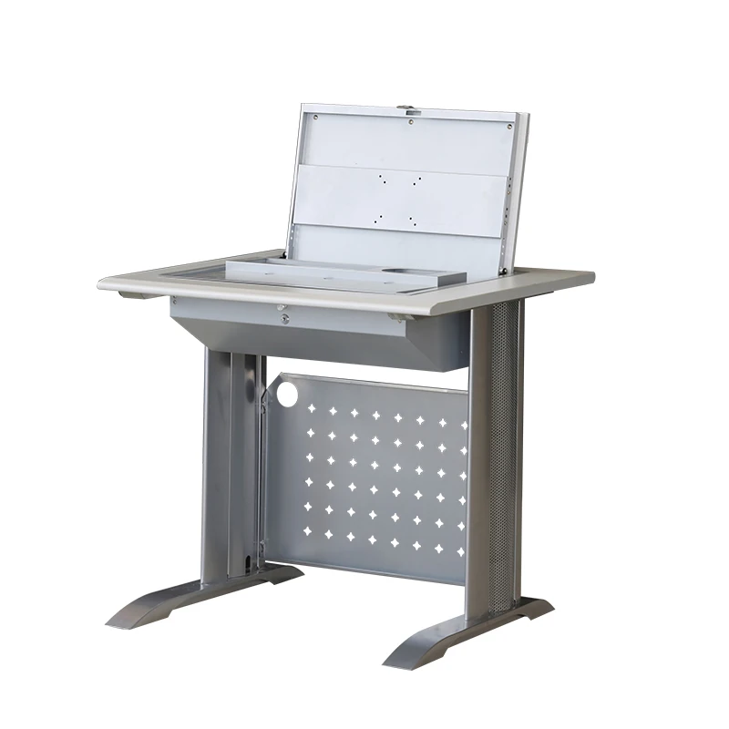 metal computer desk  classroom computer desk