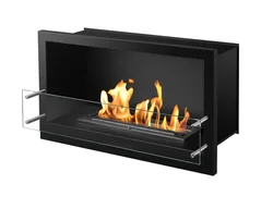 hot sale 38 inch  built in fireplace modern gas fireplace insert