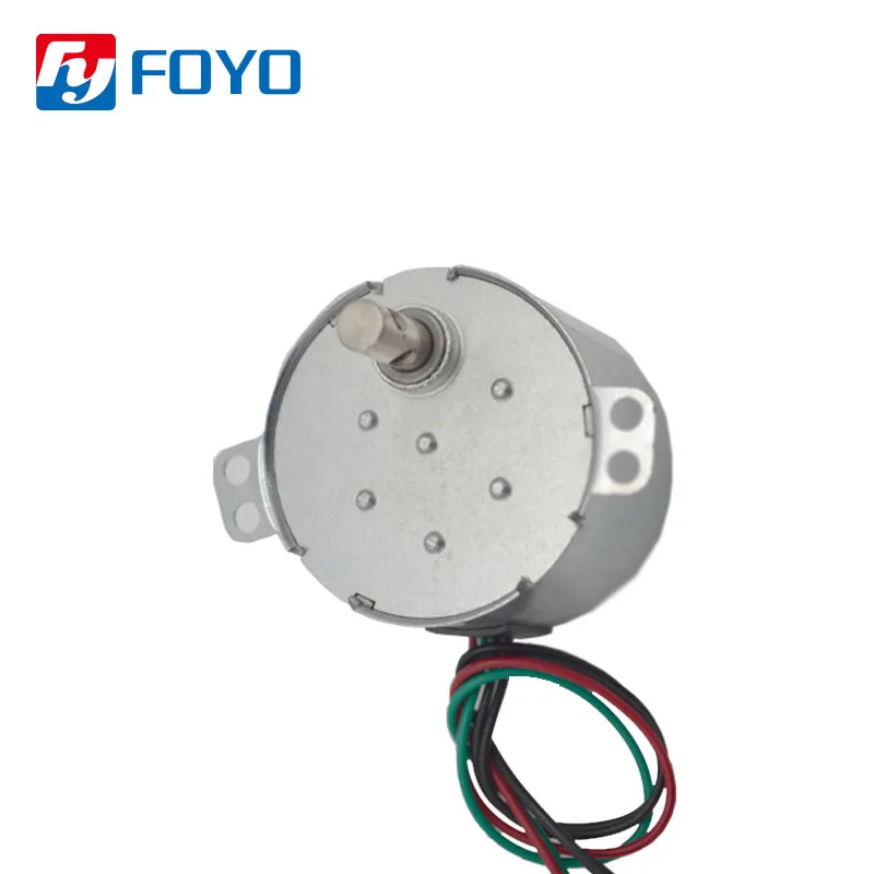 Однофазный В 240-187 в AC 7 Вт синхронный мотор 5/6 об./мин. CW/CCW AC Gear Motors