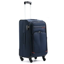 Hot sale nylon luggage set spinner wheel suitcase travel