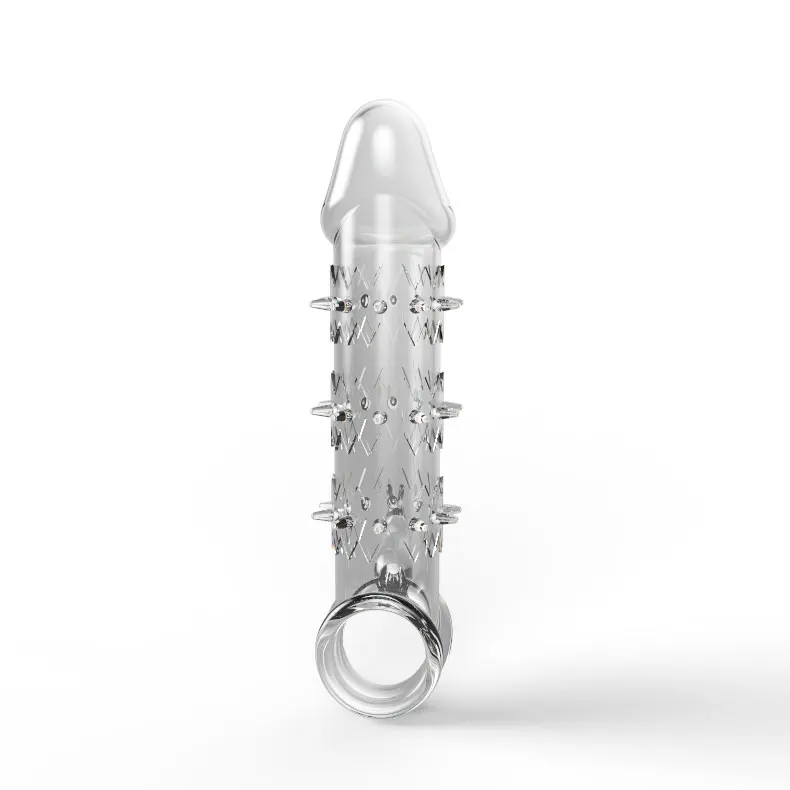 Penis Sleeve with Spike Adult Sex Toys for Man Penis Enlargement