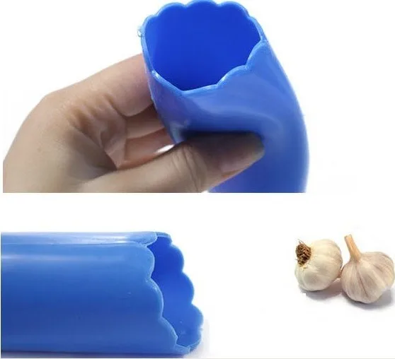 Чеснок Pro Нож для нарезки Slicer Легкий поворотный инструмент для зачистки измельчитель