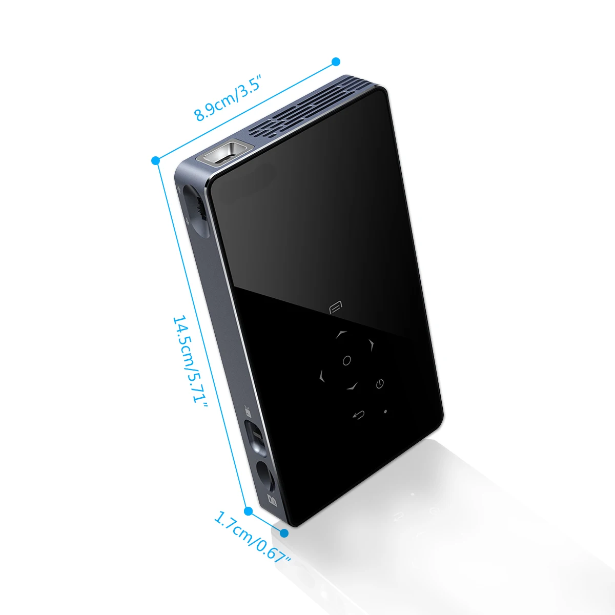 HD Pico dlp Android Projectors P8I Smart mobile phone Home theater Office bt Wireless WIFI Portable mini Projector