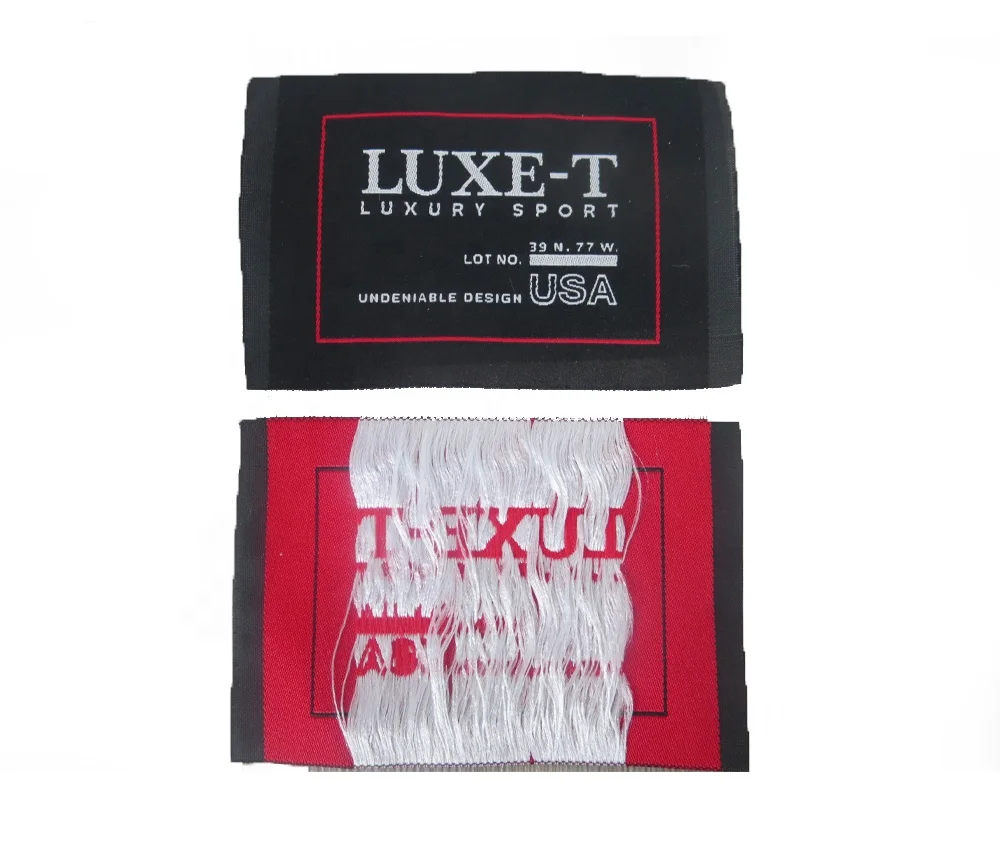 
 2018, модная черная тафта с прорезями по краям, тканая этикетка для шляпы  