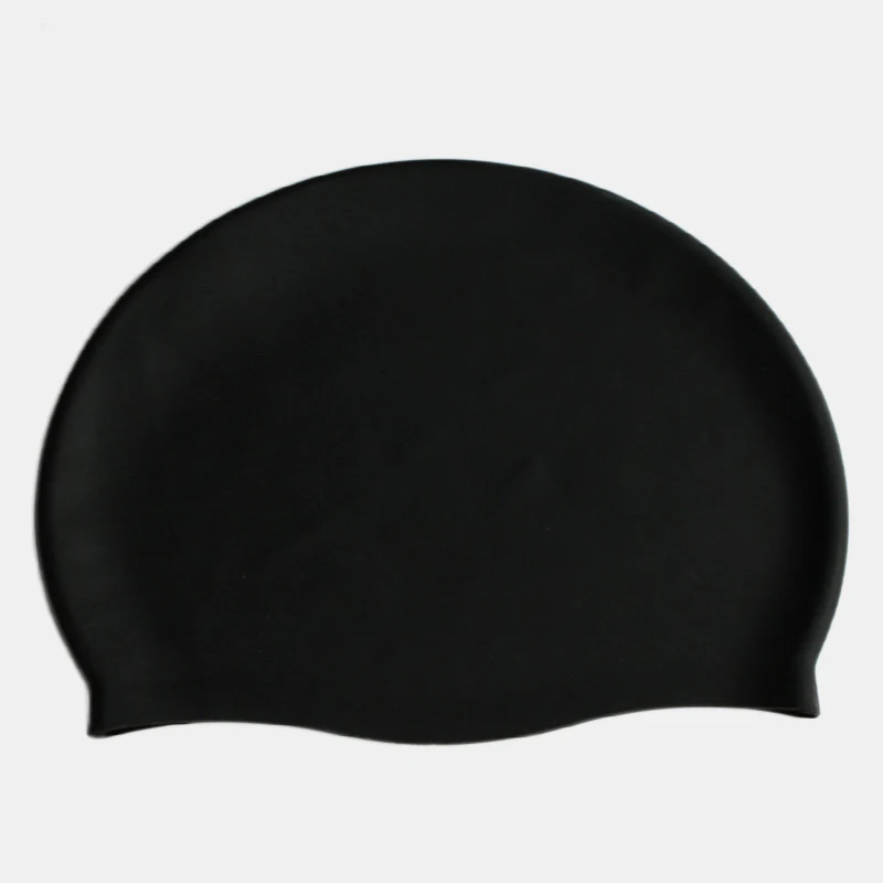 Promotional waterproof 100% Silicone Custom Swim Cap For Swimming Race