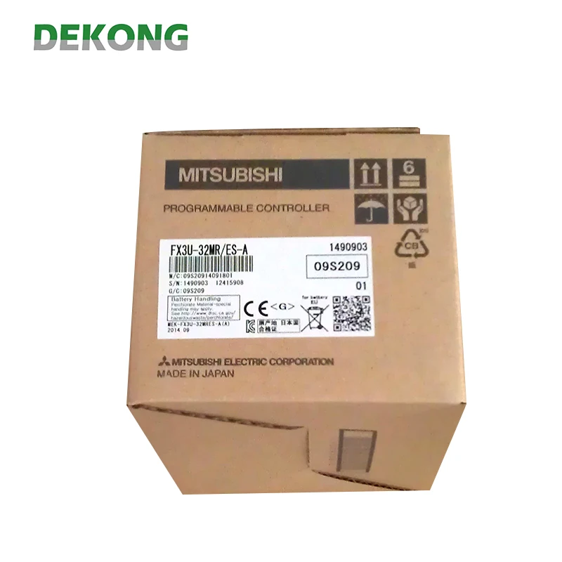  Mitsubishi FX3U PLC FX3U-16MR/ES-A mitsubishi процессор