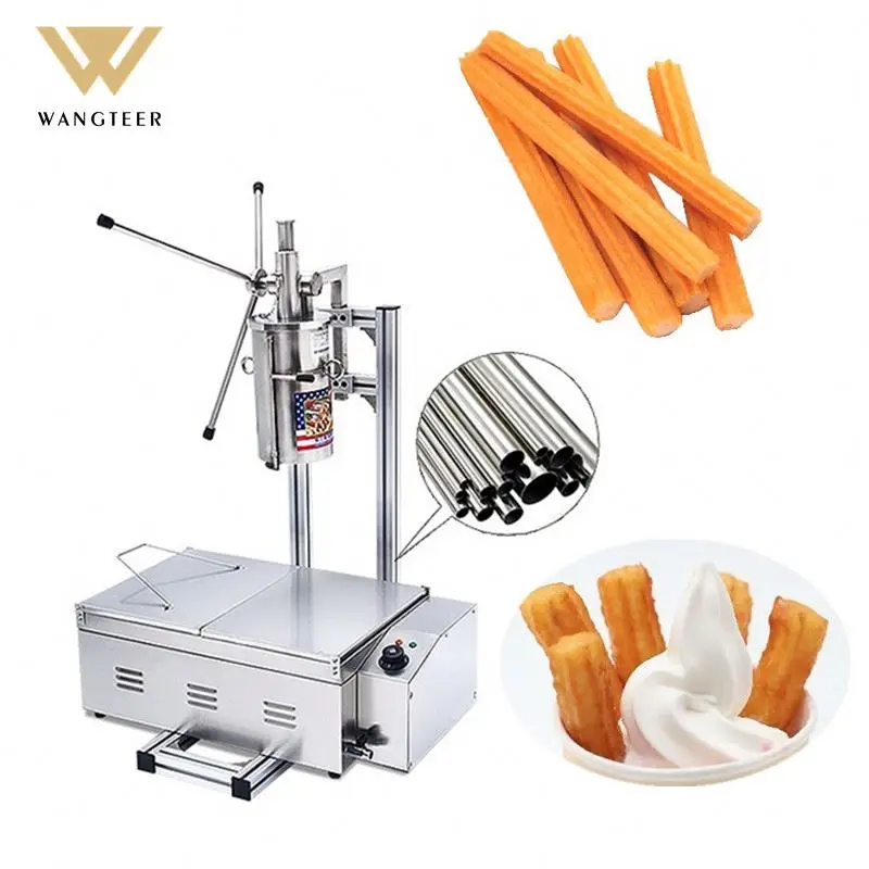 Горячая Распродажа, фритюрница 5 л из нержавеющей стали, испанская чурромашина