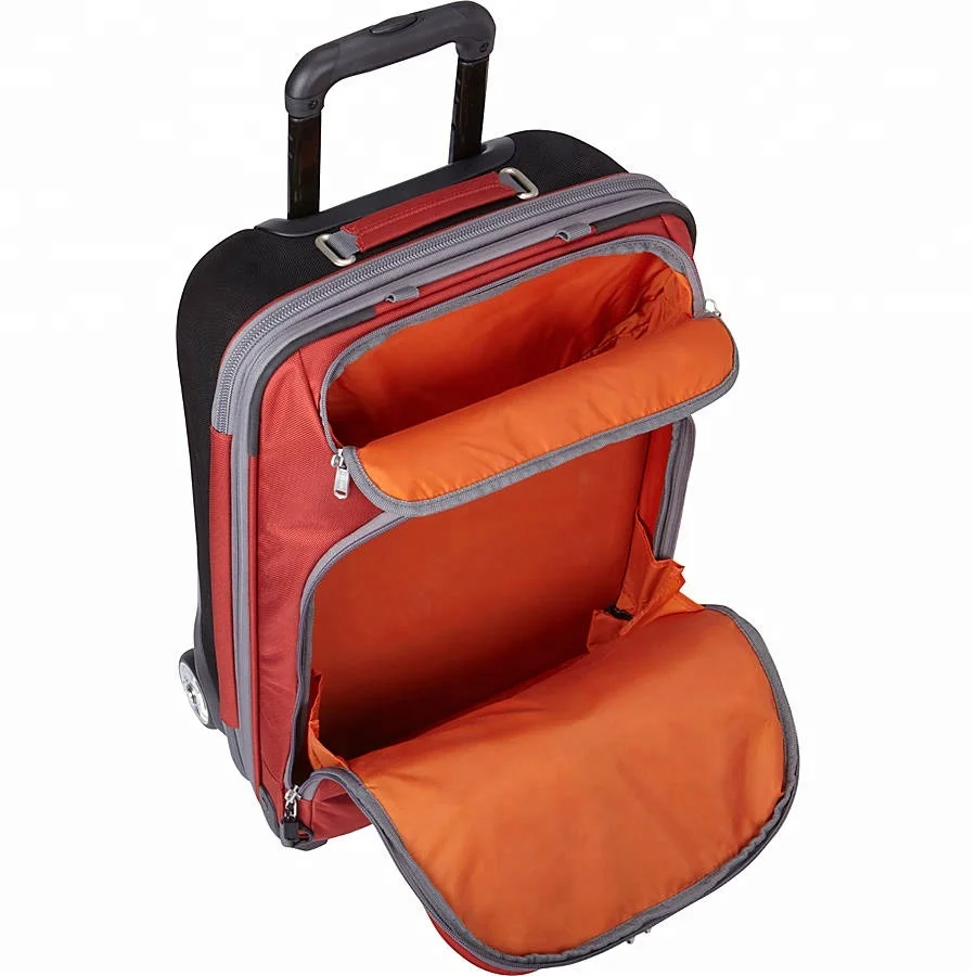 High Quality Lightweight Trolley Case Large Capacity Cabin-Approved Ryanair Travel Soft Waterproof Polyester Customizable Logo