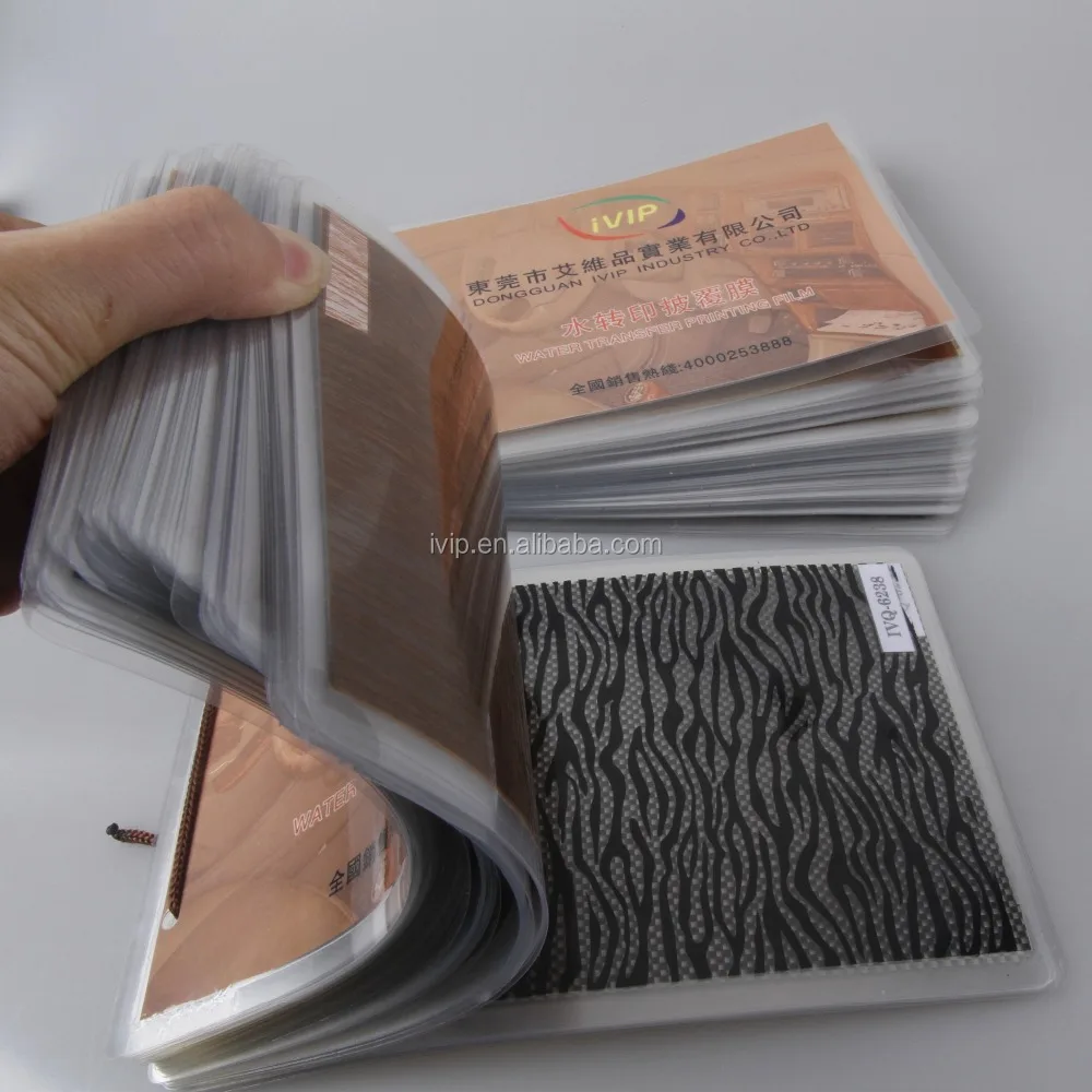 Wood, Animal, Marble, Skull , Camouflage, Flower Water transfer printing Hydrographic film sample booklet
