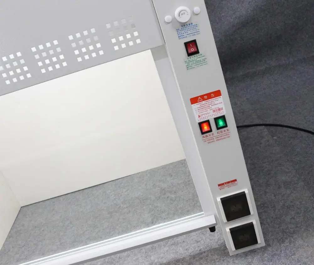 Desktop Steel Laboratory Cupboard Portable Clean Room Laminar Air Flow Clean Bench