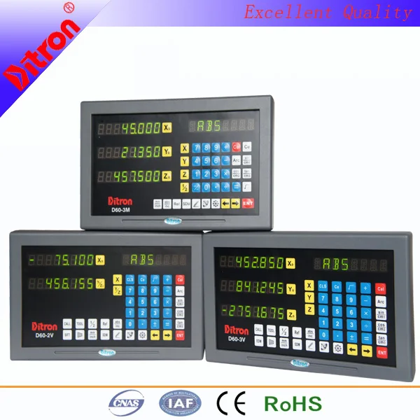 
 Ditron мульти- функция 2axis/3axis цифровой дисплей( уци) для бурения/токарный станок/шлифовальные/фрезерные станки  