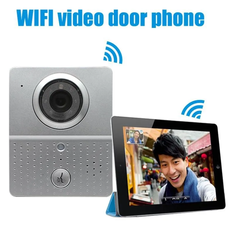 
Newest P2P Wifi Video Door phone with doorbell and alarm function,support remote control by Android/IOS Smartphone 
