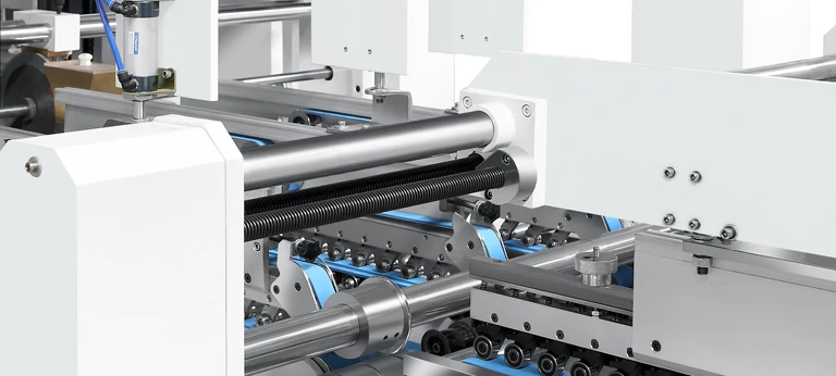 High Speed Pre-Fold Fold And Glue Auto Packaging Folder Gluer Machine Automatic