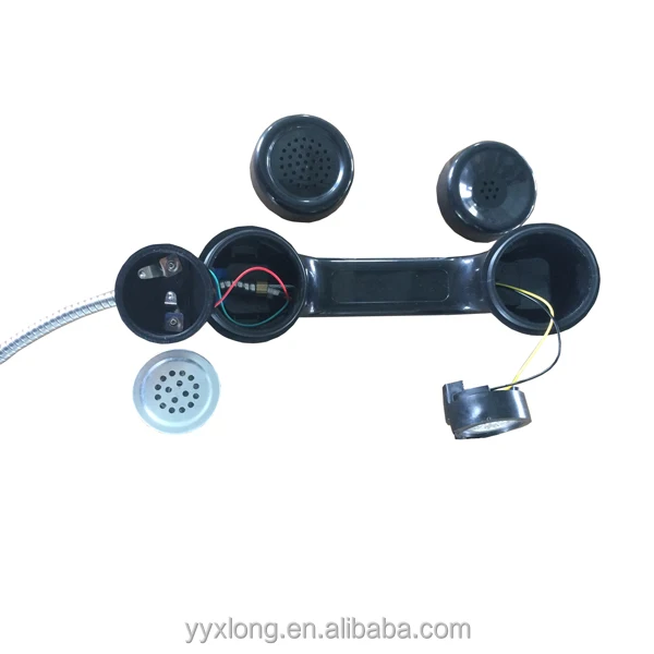 Домофон пожарная Водонепроницаемая электрическая Антивандальная телефонная трубка