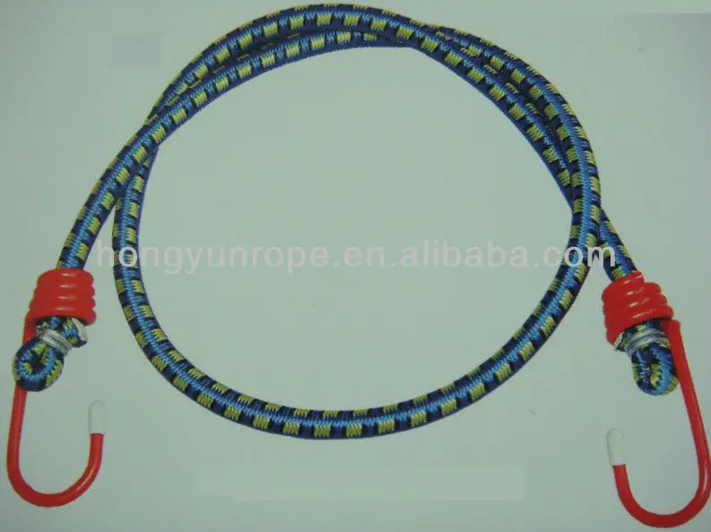 эластичная веревка с крюком, багажа упругого каната