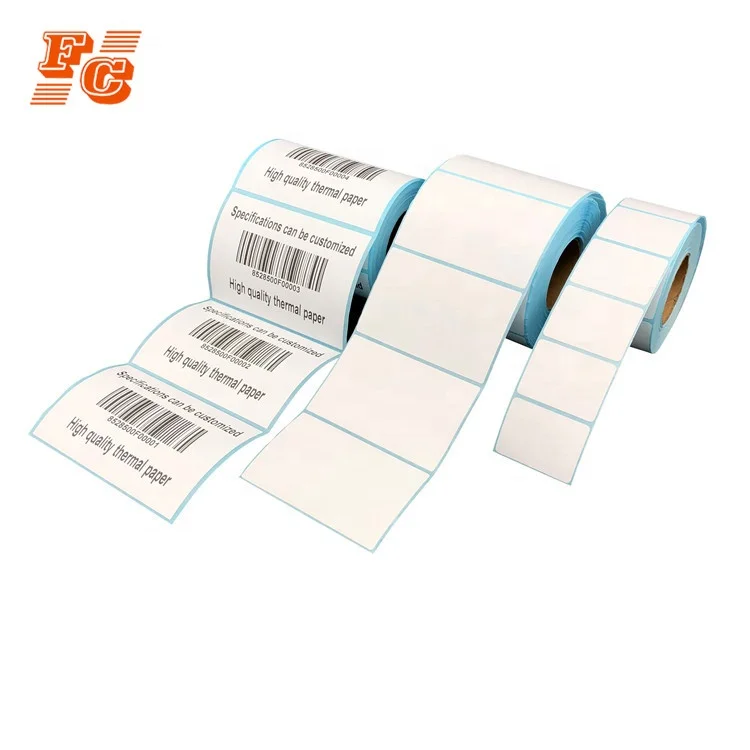 Heat Transfer Blank Printable Barcode Label Sticker Roll