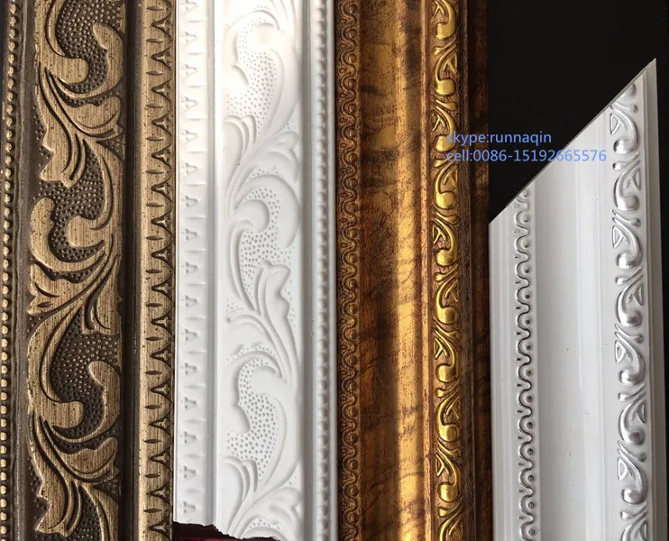  Оптовая продажа Классический пластиковый зеркальный литье 50x23 мм ps фоторамка для фотографий новые модели литья под давлением