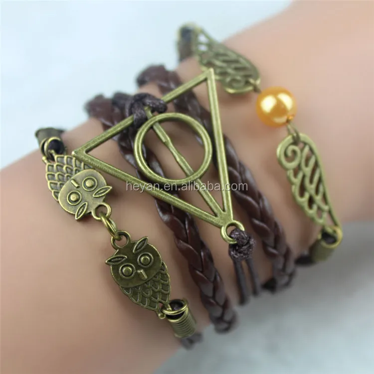 Hot men bracelet boys crochet bangle bracelet