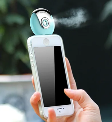 Cell Phone Beauty portable Humidifier Water Mist Spray Diffuser for iPhone for android Micro USB Mobile accessories