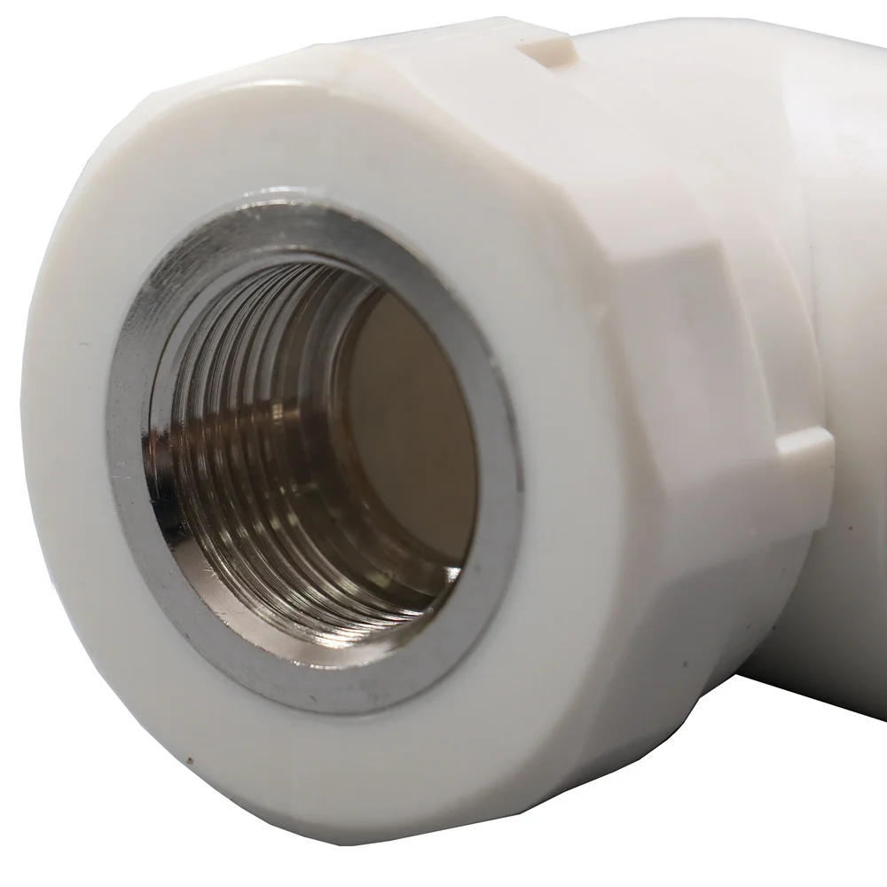 
Customized Fitting/reducing Plastic Tube Connect China Gold Manufacturer Ppr Double Elbow Pipe Fittings 