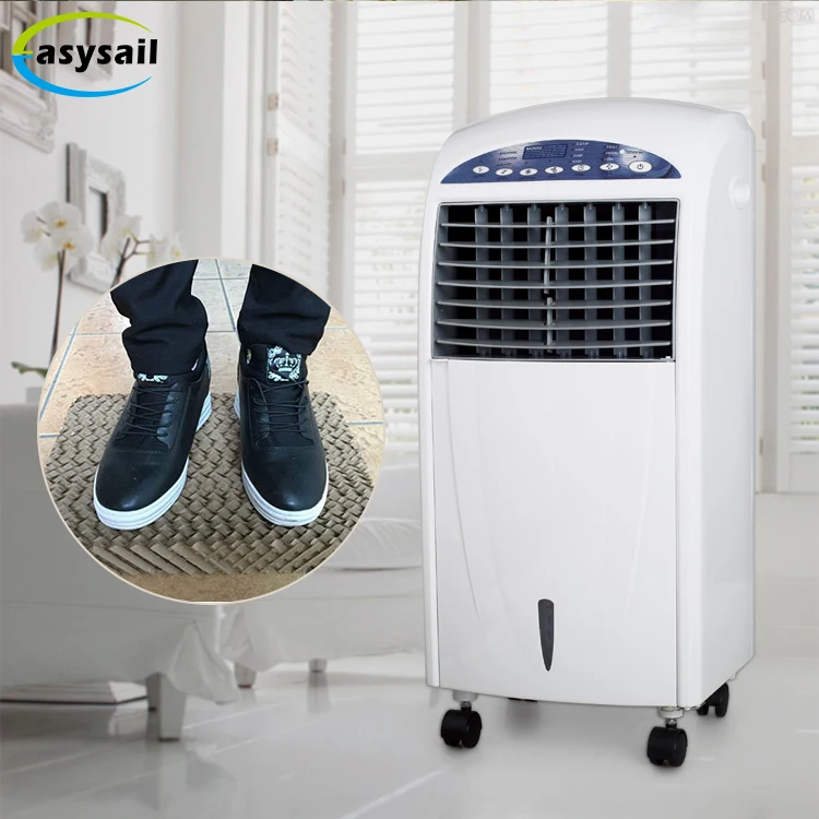 Высококачественный стоячий воздухоохладитель, Портативный испарительный воздухоохладитель с сотовым бумажным фильтром